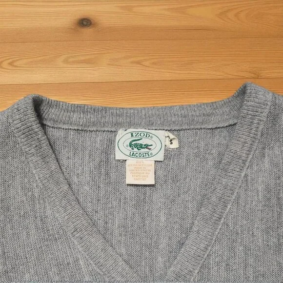2/20$ 💜 Vintage Lacoste Long Sleeve Shirt - Picture 7 of 8